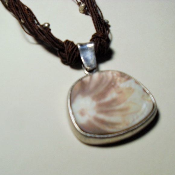 Coldwater Creek Jewelry - Coldwater Creek Brown pendant necklace
